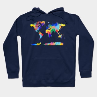 world map Hoodie
